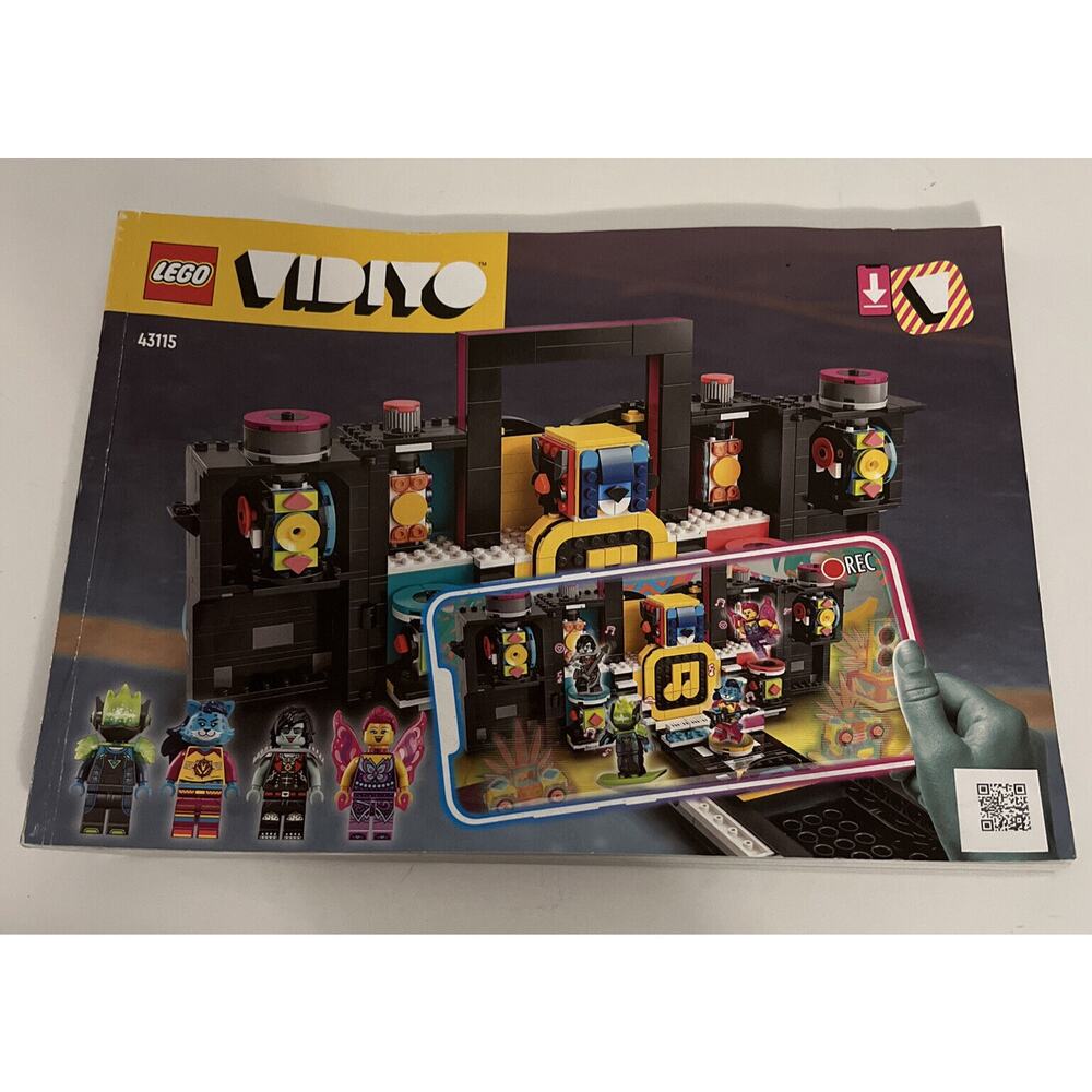 Lego Instruction Manual Only Vidiyo The Boombox 43115 Music Video Maker